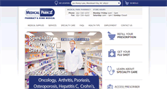 Desktop Screenshot of medicalparkpharmacy.net